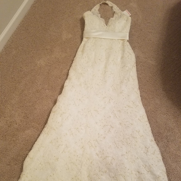 NWT DAVID'S BRIDAL Wedding Dress - Picture 3 of 8